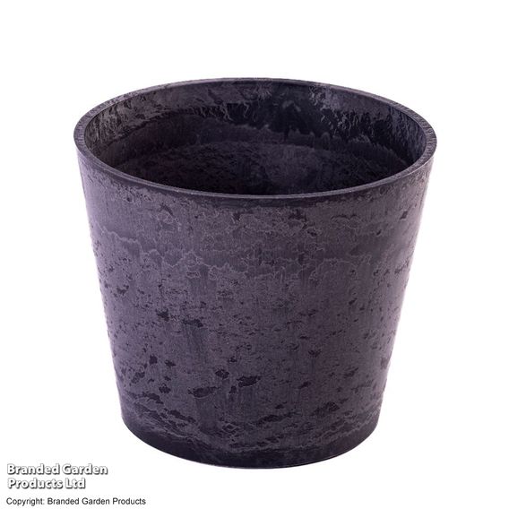 Caesar Charcoal Marble Effect Planters