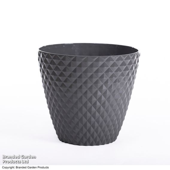 Garden Gear - Slate Grey Diamond Planter