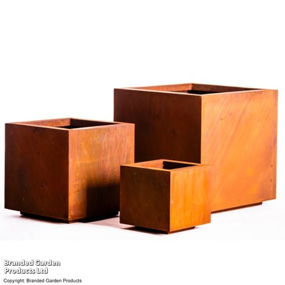 Garden Gear - Rust Effect Box Planters