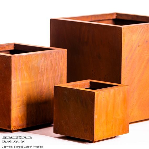 Garden Gear - Rust Effect Box Planters
