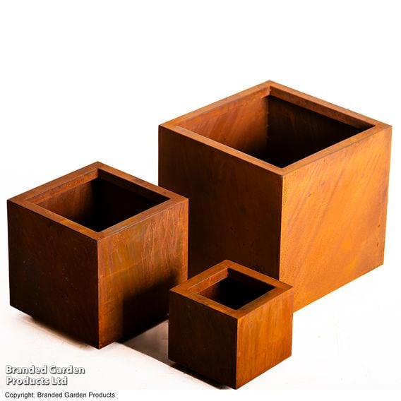 Garden Gear - Rust Effect Box Planters