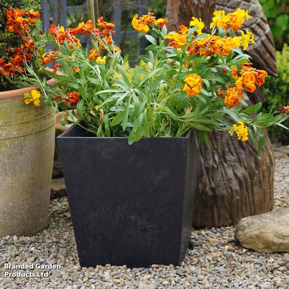 Sonata Slate Garden Planters