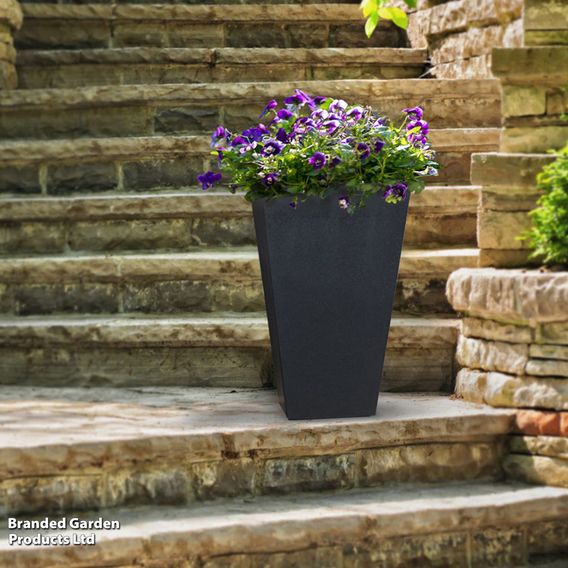 Sonata Slate Garden Planters