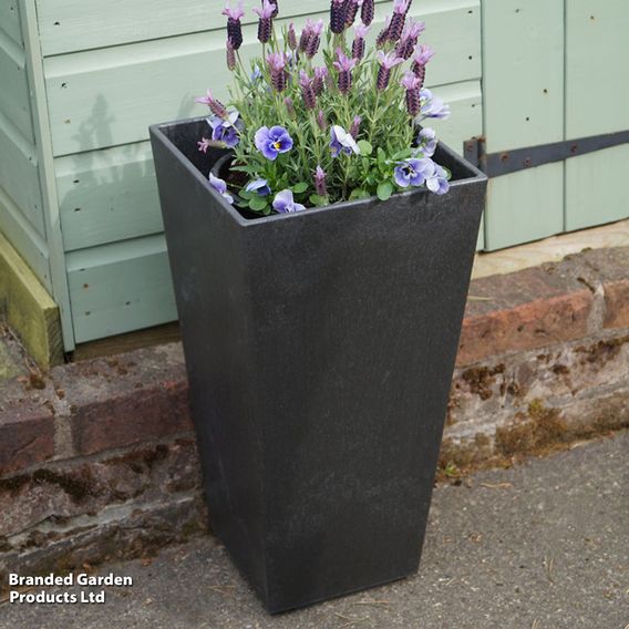 Sonata Slate Garden Planters