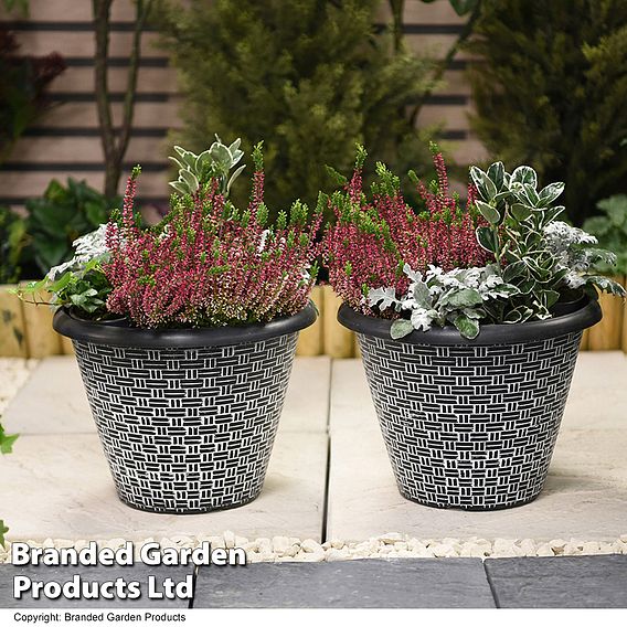 Garden Gear - Weave Effect Planter