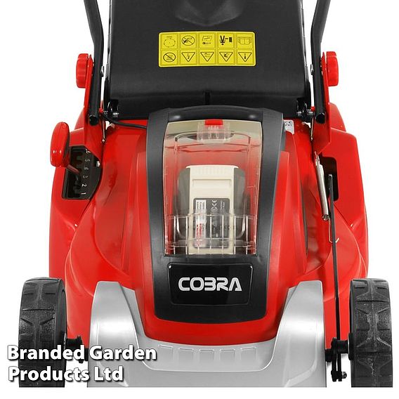 Cobra 40v Cordless Lawnmower 40cm with Rear Roller