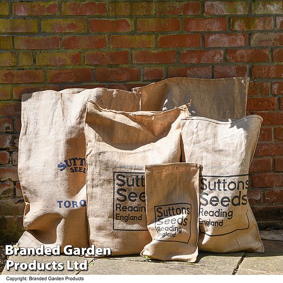 Suttons Seeds Hessian Sacks