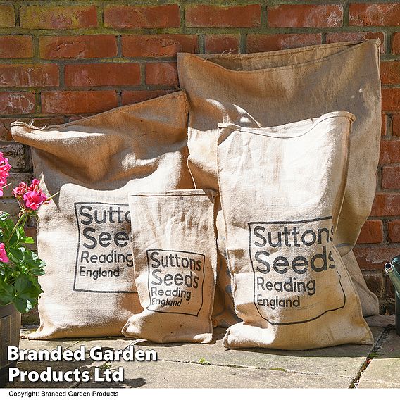 Suttons Seeds Vintage Hessian Sacks