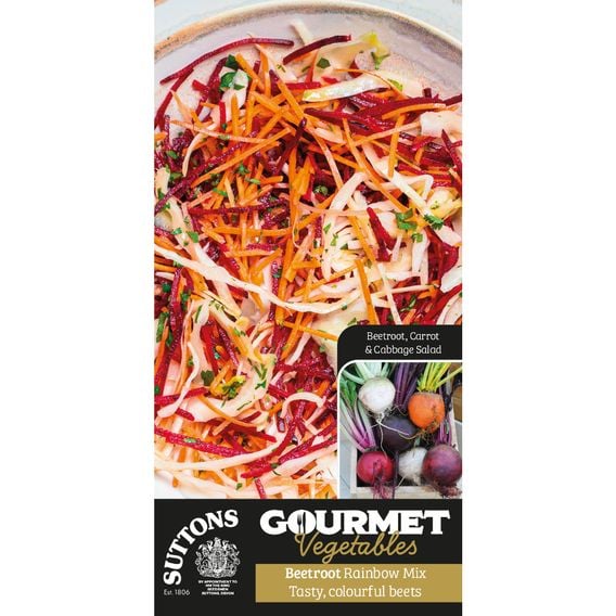 Beetroot 'Rainbow Mix' - Gourmet Veg Seeds