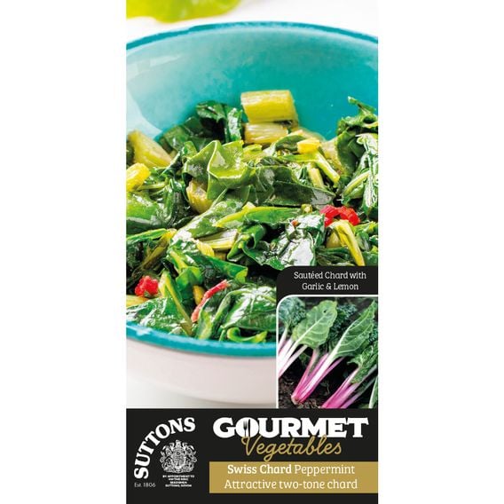 Chard 'Peppermint' - Gourmet Veg Seeds