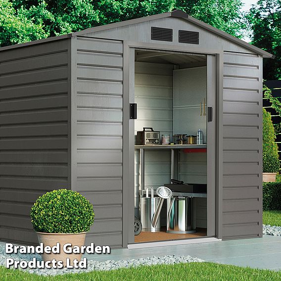 Garden Gear Apex Metal Shed 7 x 4.2FT