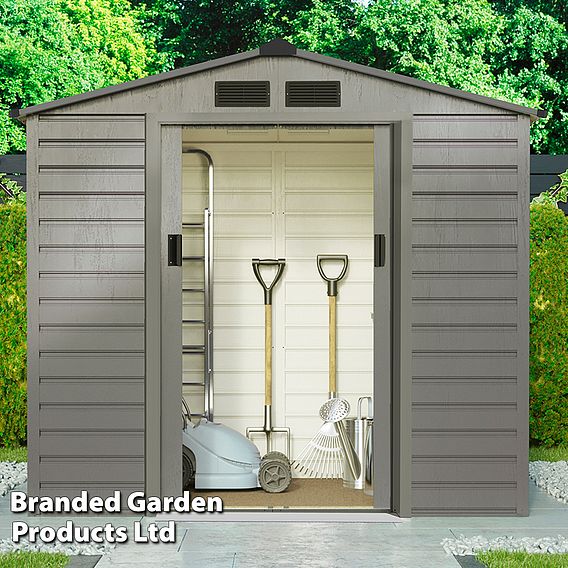 Garden Gear Apex Metal Shed 7 x 4.2FT
