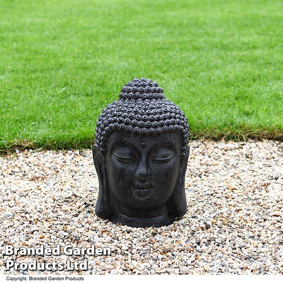 Buddha Head Garden Ornament