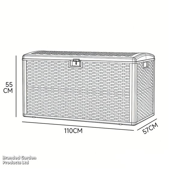 Garden Gear - 276L Heavy Duty Storage Box