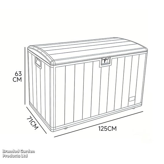 Garden Gear - 492L Heavy Duty Storage Box