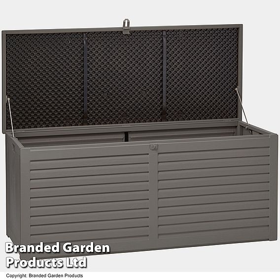 Garden Gear 490-Litre Lockable Garden Storage with Sit on Lid