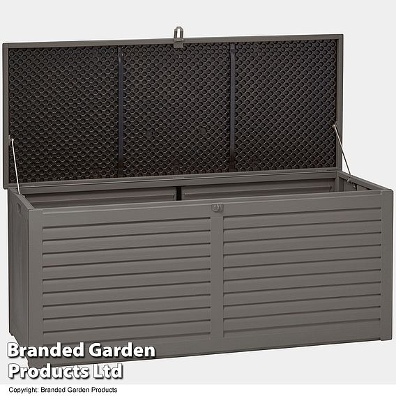 Garden Gear 490-Litre Lockable Garden Storage with Sit on Lid