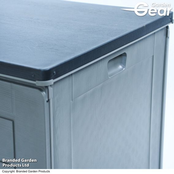 Garden Gear - 680-Litre Lockable Garden Storage with Sit on Lid