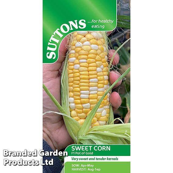 Sweetcorn Pot of Gold F1 Seeds