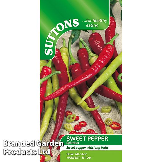 Sweet Pepper 'Spiralus' - Seeds