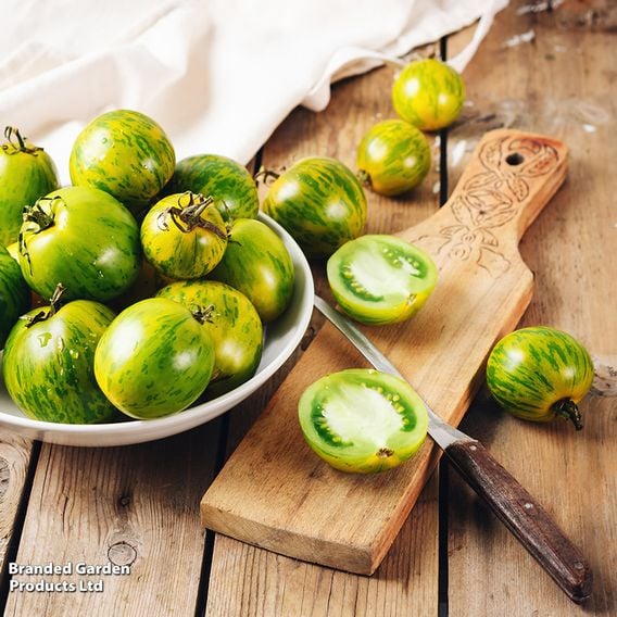 Tomato 'Green Zebra' (Heirloom Salad)