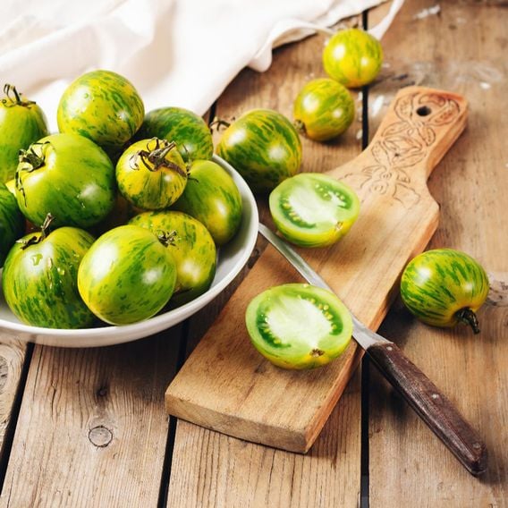 Tomato 'Green Zebra' - Heirloom Tomato Seeds