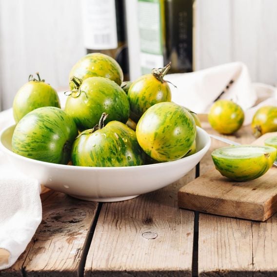 Tomato 'Green Zebra' - Heirloom Tomato Seeds