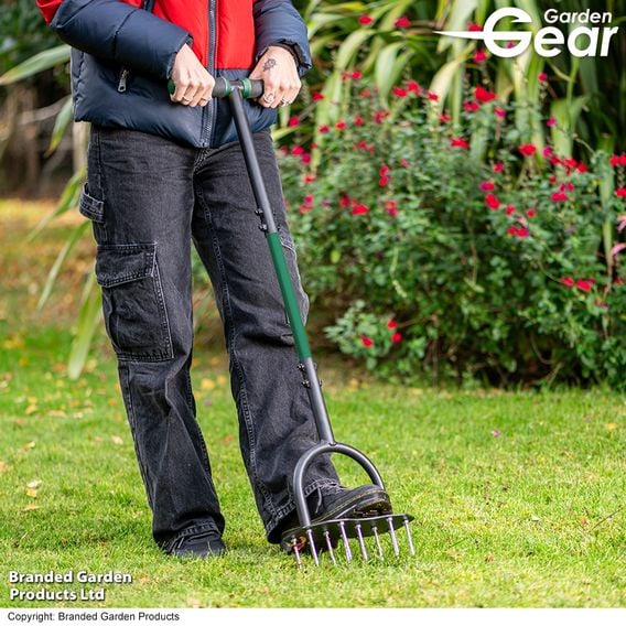 Garden Gear - Long Handle Lawn Aerator
