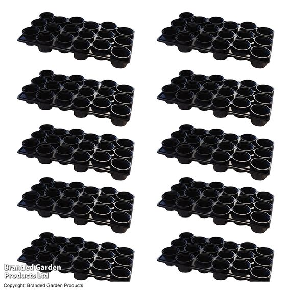 Garden Gear - Black Shuttle Trays and Pots