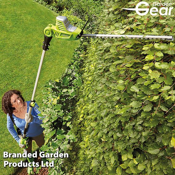 Garden Gear - 20V Cordless Lithium-ion Telescopic Hedge Trimmer