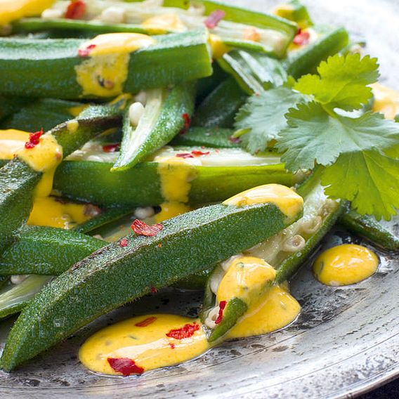 Okra 'Clemsons Spineless' - Seeds