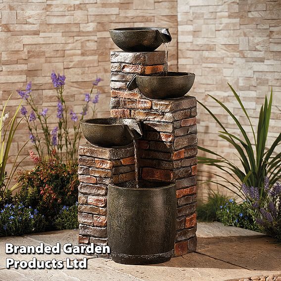 Serenity Pouring Bowls Water Feature