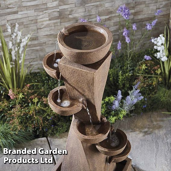 Serenity 6-Tier Bowl Tower Water Feature